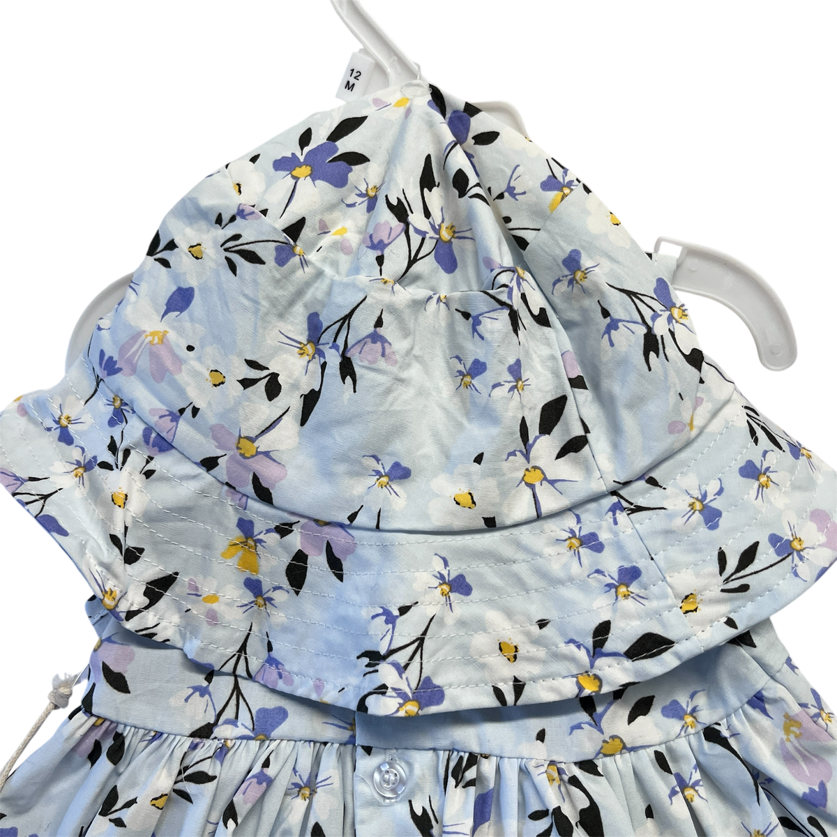 Kids, Female, Dress with bottoms and cap, 13 months